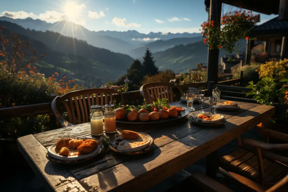 Table d'hôtes près de Saint-Bonnet le Froid